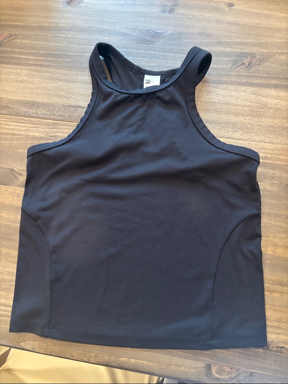 all in motion Black Performance Crewneck Tank